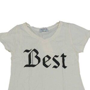 Wildfox "best" tee in white